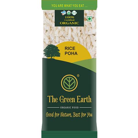 Organic Rice Poha - The Green Earth - Fresh Aisle – Fresh Aisle