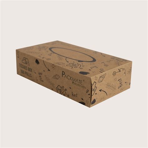 Packmate Tissue Paper Box | 100 N Pulls – Packmate Grreen LLP