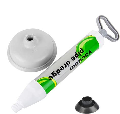 Buy Toilet Air Plunger, DELFINO Powerful Drain Plunger with 2 ...