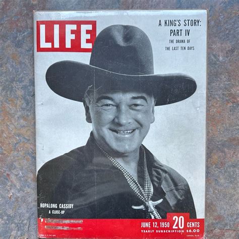 Life Magazine June 12, 1950 Hopalong Cassidy Cover in 2025 | Life ...