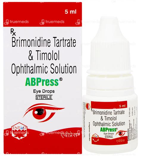 Abpress Eye Drops 5 ML | Order Abpress Eye Drops 5 ML Online at Truemeds