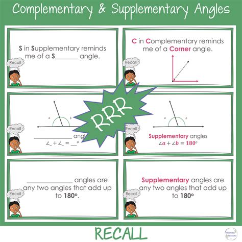 Complementary, Supplementary, Vertical Angle Worksheets - Worksheets ...