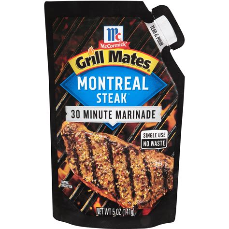 Buy McCormick Grill Mates Marinade Mix - Montreal Steak, 5 oz Online at ...