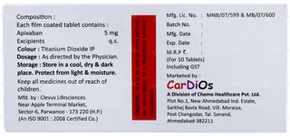 Acpix 5 MG | Order Acpix 5 MG Tablet Online at Truemeds