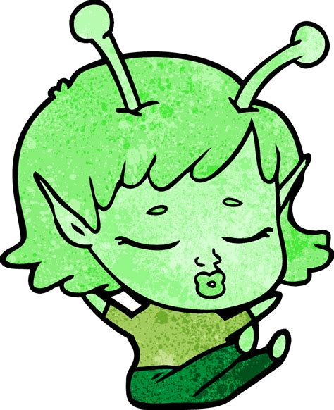 Alien Girl Drawing 的图像结果