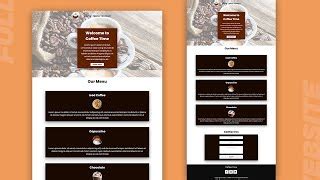 Image result for Coffee Website Design Using HTML and CSS