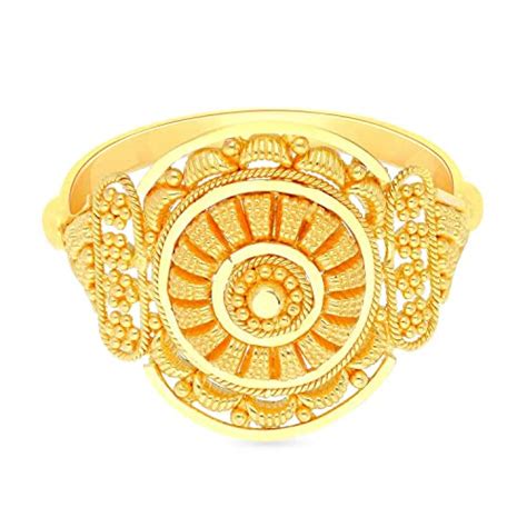 Buy Malabar Gold and Diamonds 22 KT (916) purity Yellow Gold Malabar ...