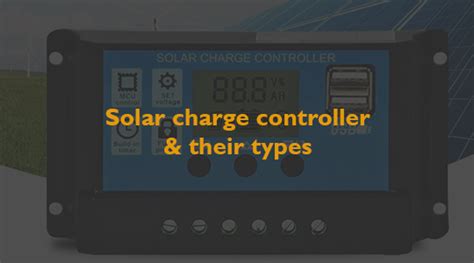 Image result for Solar Charge Controller Types