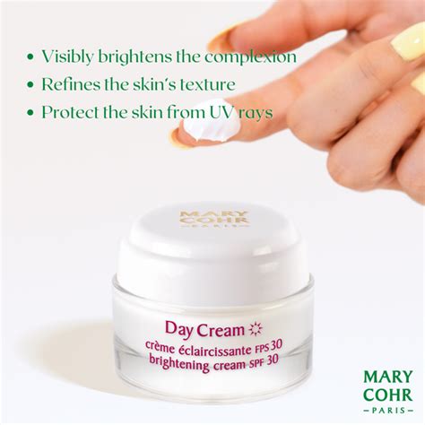 MARY COHR BRIGHTENING DAY CREAM | SPF 30 | VITAMIN C INFUSED | ALL SKIN ...