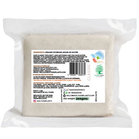 Best handcrafted Tofu in India. Delivered to your doorstep – Health On ...