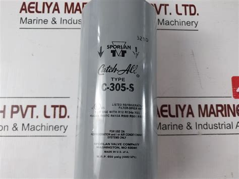 Sporlan/Parker C-305-s Filter Drier – Aeliya Marine Tech