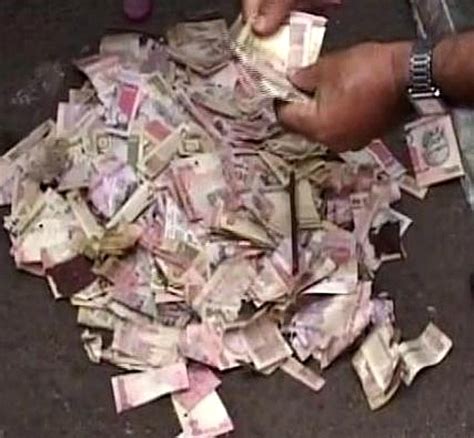 Now Someone's Dumped Two Bags Of Torn Rs 500, Rs 1000 Notes In A ...