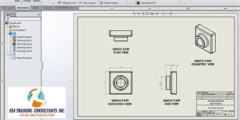 Image result for SolidWorks Drawing Dimensions Gray