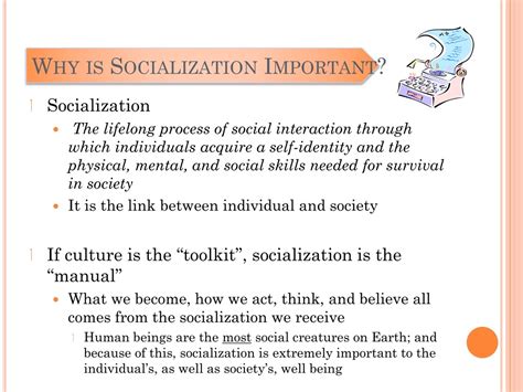 Why Is Socialization Important