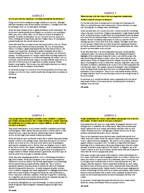 Writing Task 2 Sample Answer 的图像结果