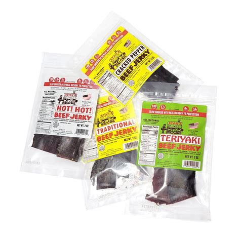 Stan's Beef Jerky BULK - 4 Pack - 4 Flavors