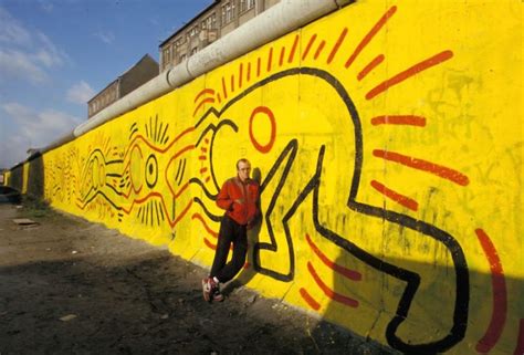 Keith Haring Berlin Wall Painting - BSERLIN
