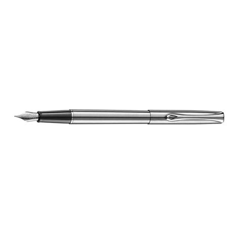 Diplomat Traveller Stainless Steel Fountain Pen | Shop Online|Diplomat ...