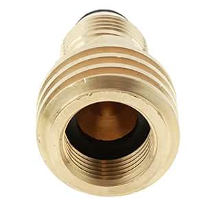 MERISHOPP LP Gas Bottle Propane Tank Adapter Converter Valve POL to ...