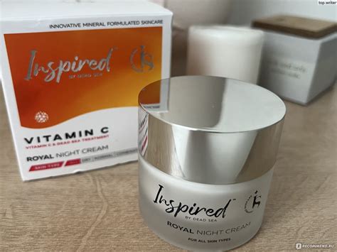 Ночной крем для лица Inspired by dead sea VITAMIN C - «Израильская ...