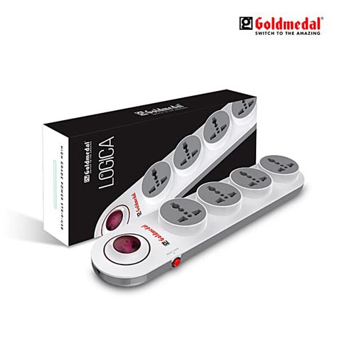 Buy Goldmedal Logica 4 x 1 Spike Guard - White Online at Best Price of ...
