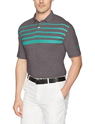 Callaway Men's Heathered Short Sleeve Polo with Fade Printed Chest ...