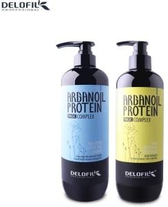 DELOFIL PROFESSIONAL Delofil Argan Oil Protein Shampoo - Nourishing ...