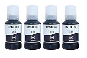 VERENA High Yield Refill Ink 008 127ml 4pc Compatible for Epson L6570 ...
