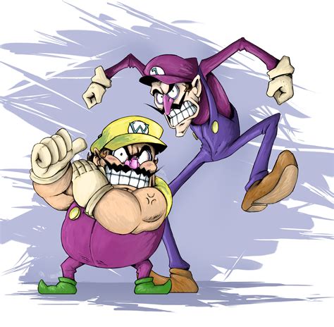 Waluigi And Wario