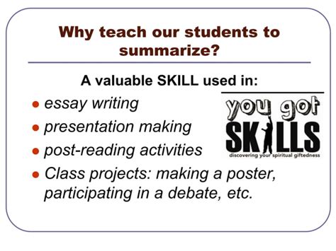 Image result for Summarizing Tips