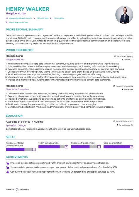 10+ Hospice Nurse Resume Samples & Templates for 2025
