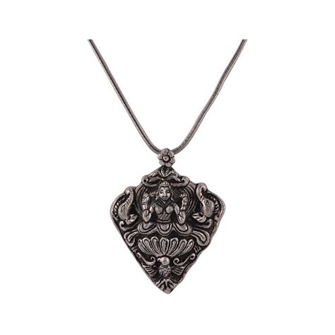 92.5 OXIDIZED SILVER PENDANT FOR WOMEN