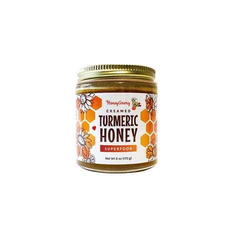 Buy HoneyGramz Raw Unfiltered Superfood Creamed Honey - Organic Matcha ...