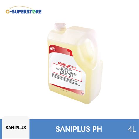 Saniplus PH Bleach Disinfectant 4L | Shopee Philippines