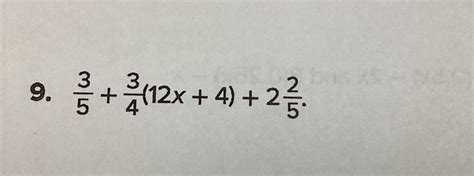 9. 53 +43 (12x+4)+252 . | Filo