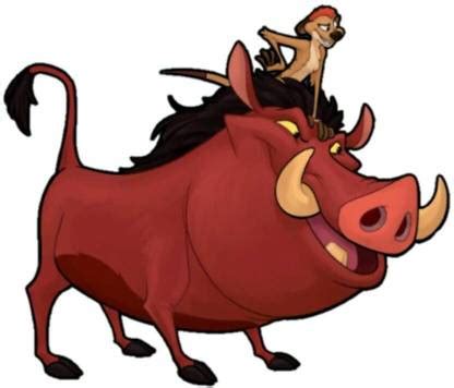 Timon and Pumbaa MultiColor PhotoPaper Print (12 inch X 18 inch, Rolled ...