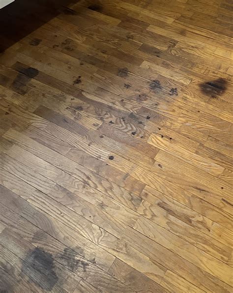 How can I remove spot stains from this hardwood floor? - Home ...