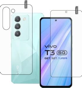 BOMGUARD Front and Back Tempered Glass for VIVO T3 5G - BOMGUARD ...