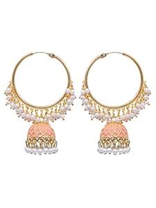 Buy Crunchy Fashion Bollywood Indian Traditional Wedding Ethnic Gold ...