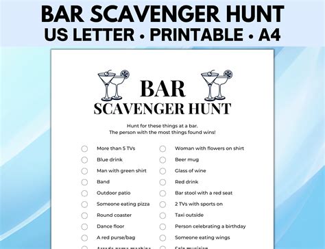 Scavenger Hunt Template For Adults - prntbl.concejomunicipaldechinu.gov.co