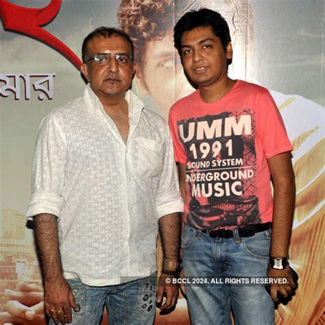 Padmanava and Anindya Bose during the premiere of the movie Chirodini ...
