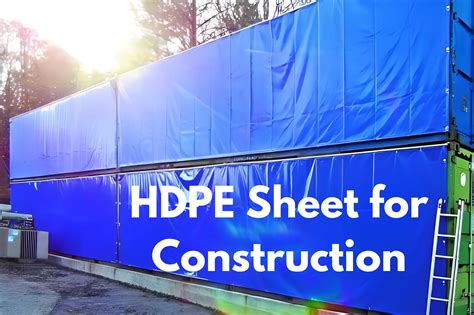 HDPE Sheet for Construction: The Versatile Hero of Modern Building