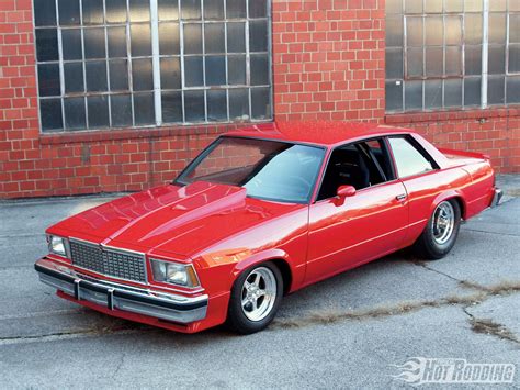 1978 Chevy Malibu in Red Color