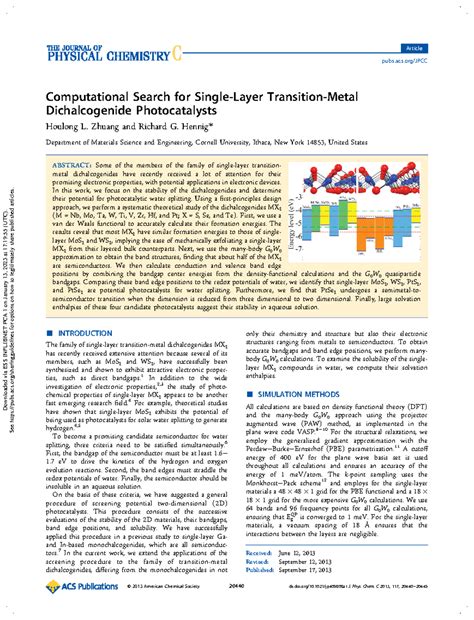 Computational Search for Single-Layer Transition-Metal Dichalcogenide ...