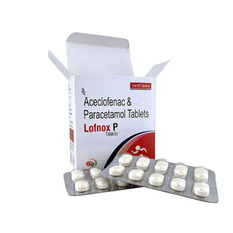 Aceclofenac 100 Mg + Paracetamol 325 Mg Tablets Mcbrex Lifesciences