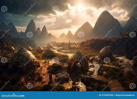 Alien Civilization Drawing 的图像结果