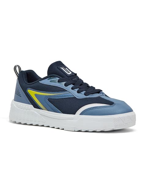 STATIC Navy Men's Sneakers – Campus Shoes