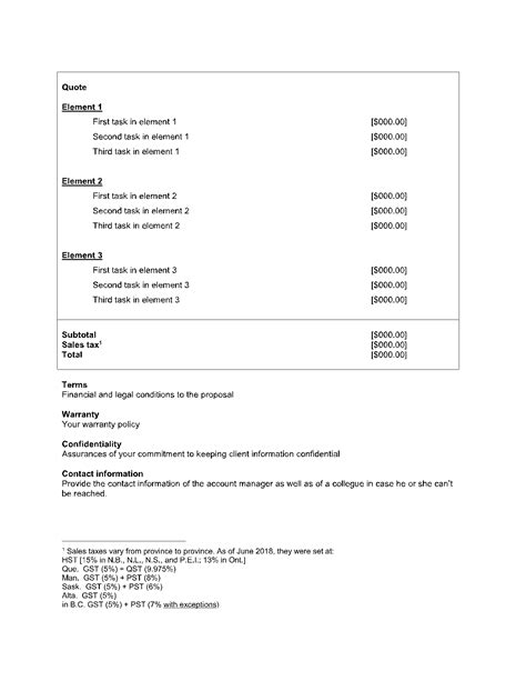 Image result for Sales Proposal Examples