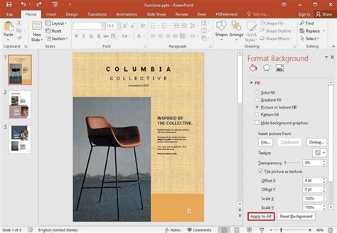 How to Make a Picture as a Background in PowerPoint