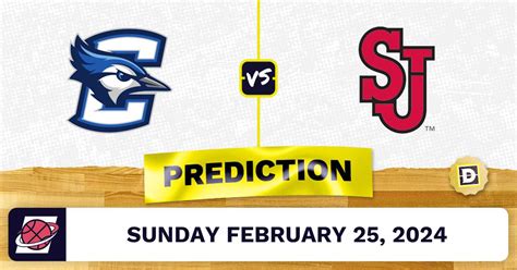 Creighton Bluejays vs. St. John's Red Storm Odds, Betting Lines, Expert picks, Game Projections, DFS